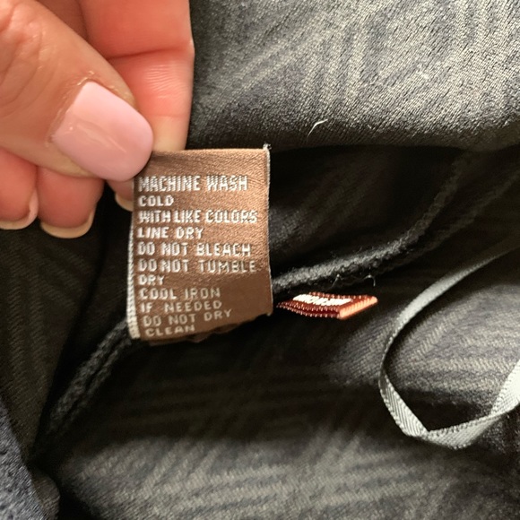 J. Mclaughlin Pull On Pants Black Women's 2 career Trouser Textured - Picture 15 of 15